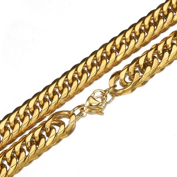 fashion 16mm gold color 316l stainless steel polishing curb cuban link chain necklace/bracelet strong men's 7-40 inch, Silver
fashion 16mm gold color 316l stainless steel polishing curb cuban link chain necklace/bracelet strong men's 7-40 inch, Silver