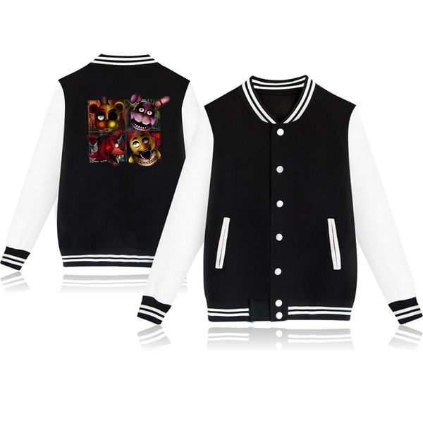 2019 New Spring Autumn Clothes Five Nights At Freddys Print Toddler Baby Girls Boys Baseball Jackets Coat Kids Casual Balck Tops
2019 New Spring Autumn Clothes Five Nights At Freddys Print Toddler Baby Girls Boys Baseball Jackets Coat Kids Casual Balck Tops