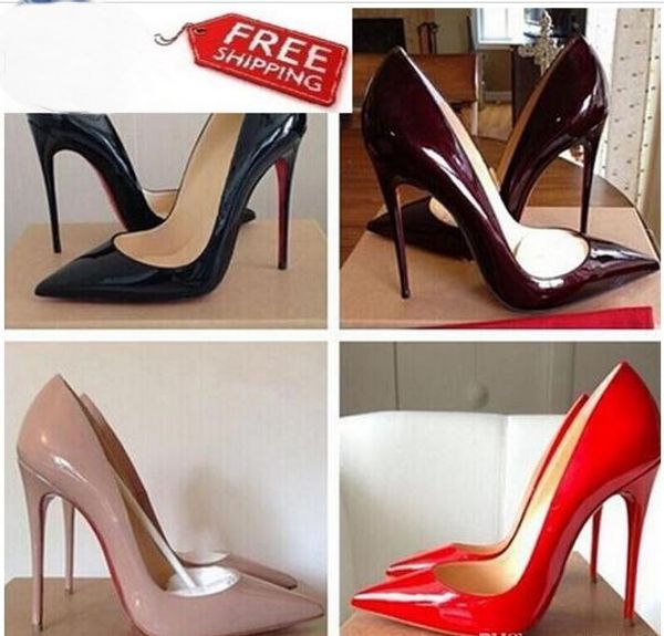 wholesales price so kate styles 8cm 10cm 12cm high heels shoes red bottom nude color genuine leather point toe pumps rubber, Black
wholesales price so kate styles 8cm 10cm 12cm high heels shoes red bottom nude color genuine leather point toe pumps rubber, Black