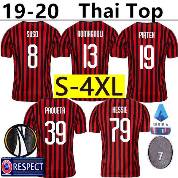 Ac milan player ver ion occer jer ey 2019 2020 piatek football hirt paqueta u o caldara cutrone cami a de futebol romagnol maillot de
Ac milan player ver ion occer jer ey 2019 2020 piatek football hirt paqueta u o caldara cutrone cami a de futebol romagnol maillot de