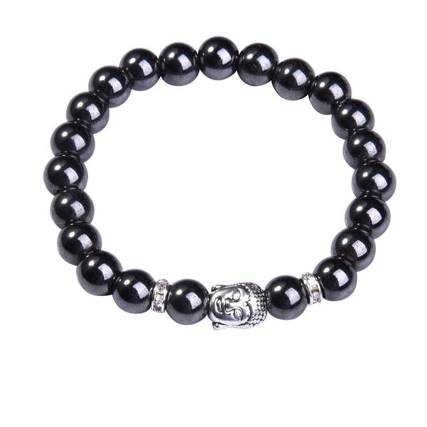 buddha head gemstone bracelet men and women natural stone simple personality bracelet, Black
buddha head gemstone bracelet men and women natural stone simple personality bracelet, Black
