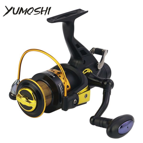 yumoshi fishing reels kv3000/4000/5000/6000/7000/8000 metal head spinning reels 13+1bb back brake spinning carp front rear pesca
yumoshi fishing reels kv3000/4000/5000/6000/7000/8000 metal head spinning reels 13+1bb back brake spinning carp front rear pesca