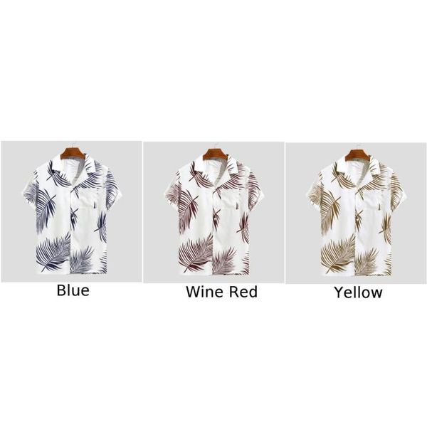 2020 summer new shirts men's casual loose shirt men short sleeve button cardigan printed lapel holiday cotton cozy, White;black
2020 summer new shirts men's casual loose shirt men short sleeve button cardigan printed lapel holiday cotton cozy, White;black