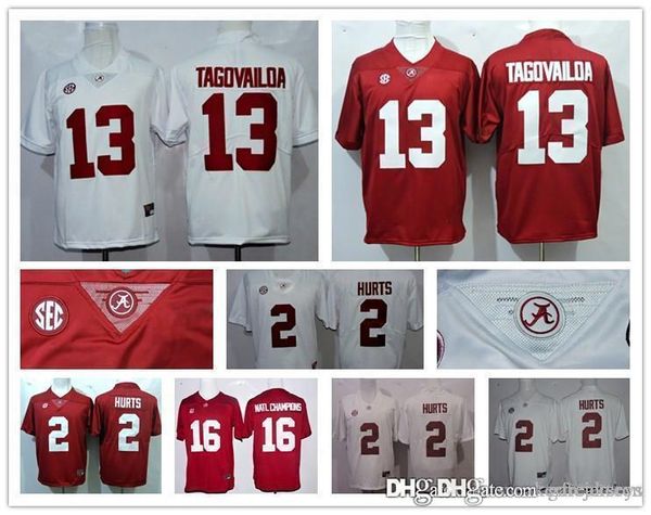 2017-2018 сезон alabama crimson tide 13 туа tagovailoa 2 jalen hurts плей алмазный футбол белый красный трикотажные изделия s-3xl бесплатная, Black
2017-2018 сезон alabama crimson tide 13 туа tagovailoa 2 jalen hurts плей алмазный футбол белый красный трикотажные изделия s-3xl бесплатная, Black