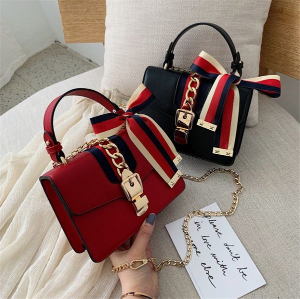 desinger shoulder bag fashion ribbon handbag ph-cfy2003231