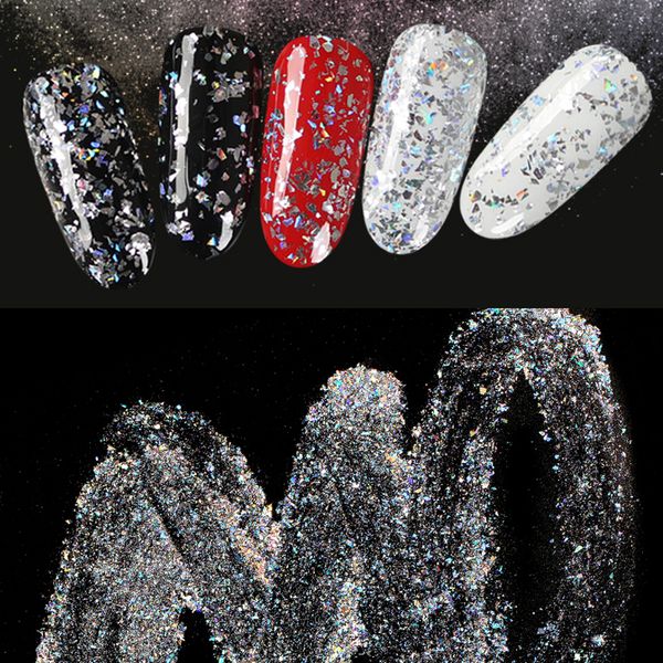 beautiful glitter laser irregular fragment acrylic nail art gel holographic debris decoration diy nail art tool, Silver;gold
beautiful glitter laser irregular fragment acrylic nail art gel holographic debris decoration diy nail art tool, Silver;gold