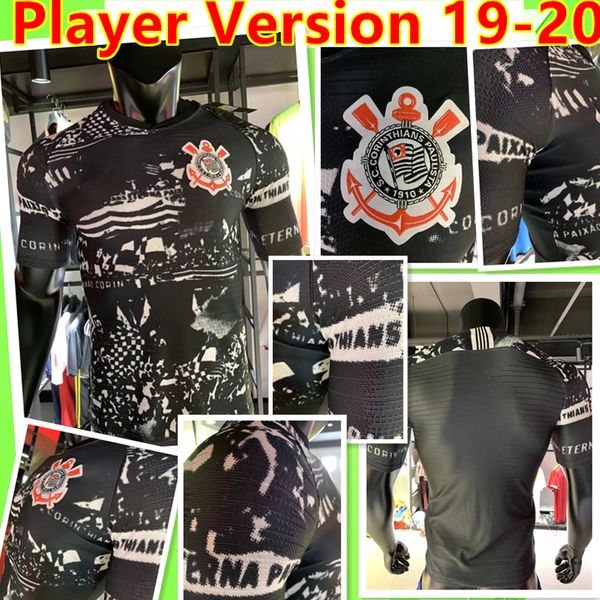 player version 2019 2020 corinthian paulista soccer jersey 19 20 third jadson soccer shirt pablo balbuena romero 3rd brazil football uniform, Black;yellow
player version 2019 2020 corinthian paulista soccer jersey 19 20 third jadson soccer shirt pablo balbuena romero 3rd brazil football uniform, Black;yellow