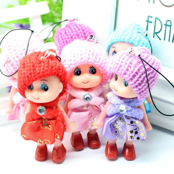 selling 1pc cute doll key chain mobile phone bags pendant dolls small gift random color key chain, Silver
selling 1pc cute doll key chain mobile phone bags pendant dolls small gift random color key chain, Silver