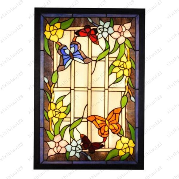 горячий американский пастырской mural лампы спальня гостиная столовая коридор бар настенные светильники тиффани витраж светильник стены бесп 
горячий американский пастырской mural лампы спальня гостиная столовая коридор бар настенные светильники тиффани витраж светильник стены бесп