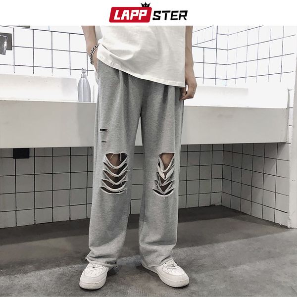 lappster mens japanese streetwear hole sweatpants 2020 man hip hop loose joggers pants male korean fashions harajuku harem pants, Black
lappster mens japanese streetwear hole sweatpants 2020 man hip hop loose joggers pants male korean fashions harajuku harem pants, Black