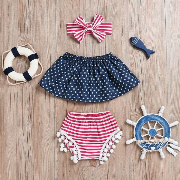 independence day baby girl off shoulder tassels briefs shorts headband 3pcs outfit set clothes, Pink;blue
independence day baby girl off shoulder tassels briefs shorts headband 3pcs outfit set clothes, Pink;blue