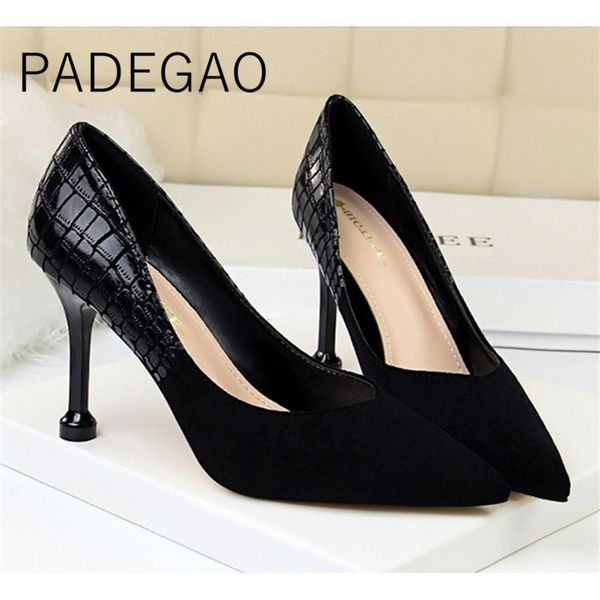 women shoes fashion 2019 sexy elegant office pumps women korean supper high heel shoes, Black
women shoes fashion 2019 sexy elegant office pumps women korean supper high heel shoes, Black