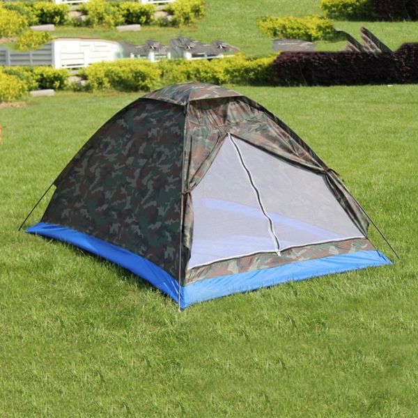 outdoor portable beach tent camouflage camping tent for 2 person single layer polyester fabric tents pu1000mm carry bag travel
outdoor portable beach tent camouflage camping tent for 2 person single layer polyester fabric tents pu1000mm carry bag travel