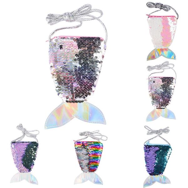 fashion sequins mermaid tail coin purse ladies bags sling card holder money change purse pouch party decoration gift for women, White
fashion sequins mermaid tail coin purse ladies bags sling card holder money change purse pouch party decoration gift for women, White