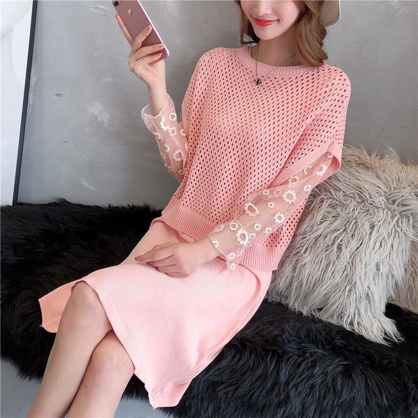 9288 to film a new hollow out coat knitting two piece dress 75-1 / f, 5 rows 1 shelf, 9216, Black
9288 to film a new hollow out coat knitting two piece dress 75-1 / f, 5 rows 1 shelf, 9216, Black