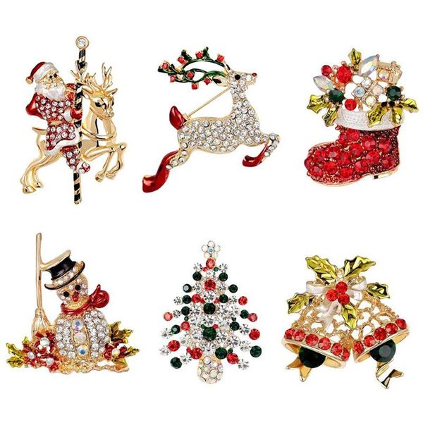 рождественские броши 6pcs кристалл рождественский фестиваль брошь pin для украшения партии подарка, Gray
рождественские броши 6pcs кристалл рождественский фестиваль брошь pin для украшения партии подарка, Gray