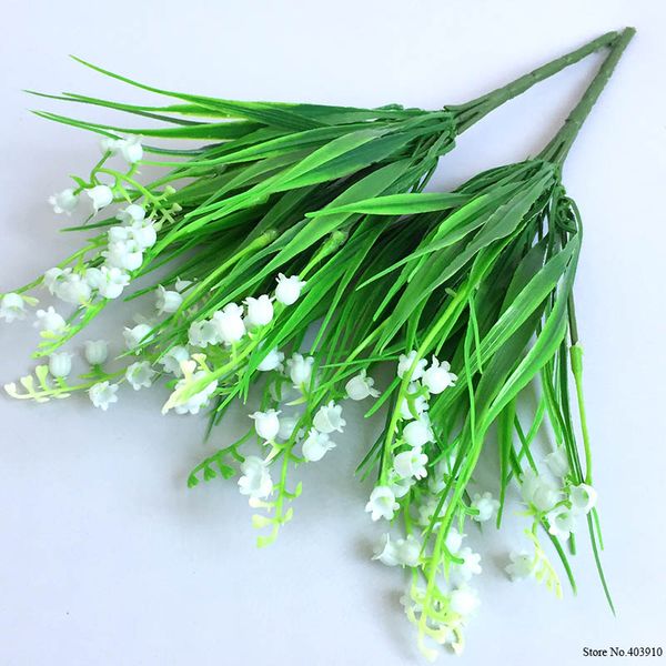 artificial plastic lily of the valley flowers home table office wedding flower party decoration
artificial plastic lily of the valley flowers home table office wedding flower party decoration