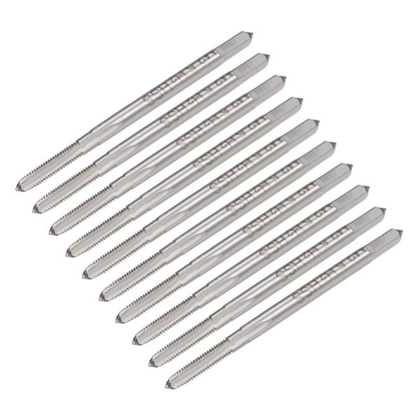 uxcell metric machine tap m2.5 thread 0.45 pitch 3 straight flutes h2 high speed steel 10pcs
uxcell metric machine tap m2.5 thread 0.45 pitch 3 straight flutes h2 high speed steel 10pcs