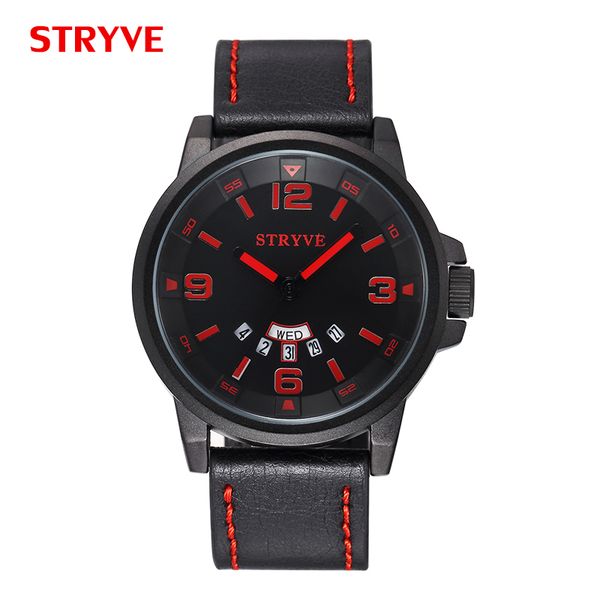 new arrivals fashion designers watches degree waterproof leather strap stryve brand watch calendar genuine leather mens watch ing, Slivery;brown
new arrivals fashion designers watches degree waterproof leather strap stryve brand watch calendar genuine leather mens watch ing, Slivery;brown