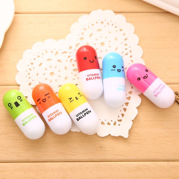 6 pcs/lot retractable vitamin ballpoint pen cute roller ball pens stationery office school supplies promotion gift, Blue;orange
6 pcs/lot retractable vitamin ballpoint pen cute roller ball pens stationery office school supplies promotion gift, Blue;orange