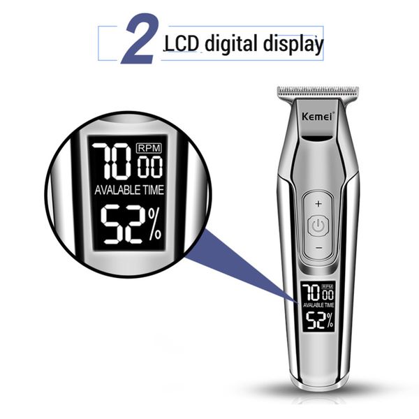 kemei km-5027 hair clippers for men hair beard trimmer rechargeable barber hair grooming kit with 3 guide combs homeindustry zypsv
kemei km-5027 hair clippers for men hair beard trimmer rechargeable barber hair grooming kit with 3 guide combs homeindustry zypsv