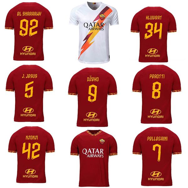 19/20 ROMA Soccer Jersey 2019/20 ROSSI Home Away PEROTTI EL SHAARAWY Jersey Kit Futbol Camisas PELLEGRINI SCHICK Football Shirt
19/20 ROMA Soccer Jersey 2019/20 ROSSI Home Away PEROTTI EL SHAARAWY Jersey Kit Futbol Camisas PELLEGRINI SCHICK Football Shirt