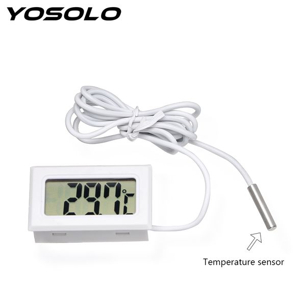 yosolo lcd display temperature gauge meter car thermometer for fish tank refrigerator digital car-styling car ornaments
yosolo lcd display temperature gauge meter car thermometer for fish tank refrigerator digital car-styling car ornaments