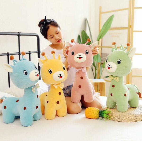 lxh 30cm creative new giraffe plush toy cartoon fawn plush doll cute animals deer dolls kids christmas birthday gift
lxh 30cm creative new giraffe plush toy cartoon fawn plush doll cute animals deer dolls kids christmas birthday gift