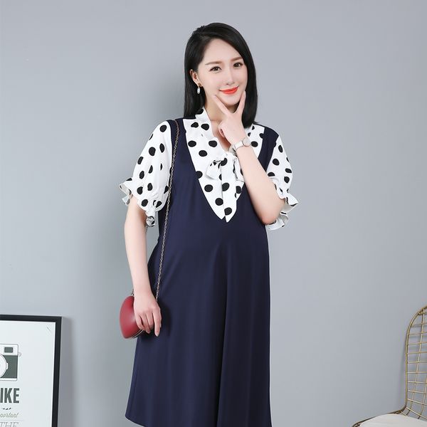 3xl-6xl plus size maternity dress pregnant mom work clothes professional maternity wear polka dot fake two-piece dress fashion, White
3xl-6xl plus size maternity dress pregnant mom work clothes professional maternity wear polka dot fake two-piece dress fashion, White