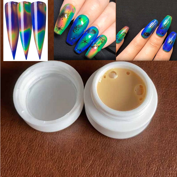 contains 3g of pure nail art goodness mood ring pigment paint for nails nails change color like mood rings, Red;pink
contains 3g of pure nail art goodness mood ring pigment paint for nails nails change color like mood rings, Red;pink