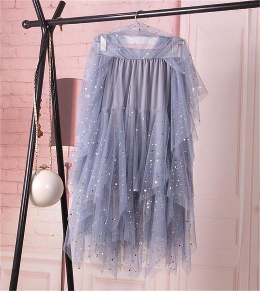 skirts women's high waist pleated skirt sparkle lady tulle faldas largas mujer fashion 2021 for women ladies, Black
skirts women's high waist pleated skirt sparkle lady tulle faldas largas mujer fashion 2021 for women ladies, Black