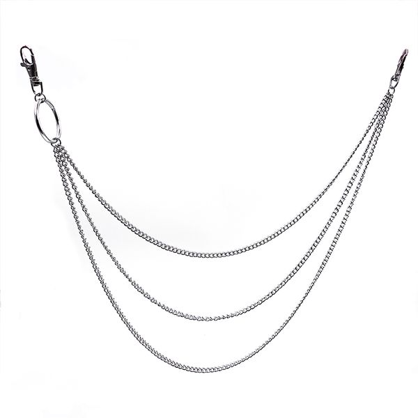 bla hip-hop fashion punk pants chain belt waist chain jeans keychain metal keyring men women accessories jewelry z30, Silver
bla hip-hop fashion punk pants chain belt waist chain jeans keychain metal keyring men women accessories jewelry z30, Silver