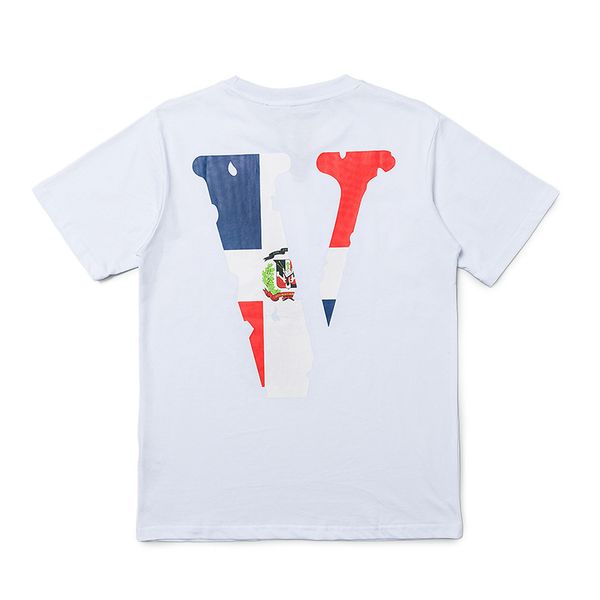 vlone fashion short sleeve men designer t shirt rock hip hop mens womens polos, White;black
vlone fashion short sleeve men designer t shirt rock hip hop mens womens polos, White;black