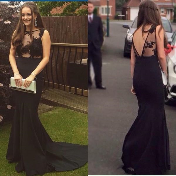 new mermaid prom dresses 2019 black scoop neck lace applique sleeveless backless formal party evening dresses gowns custom 65
new mermaid prom dresses 2019 black scoop neck lace applique sleeveless backless formal party evening dresses gowns custom 65