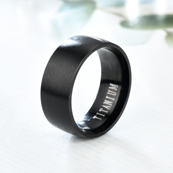 2019 new 8mm wide black men ring 100% titanium steel men's jewelry wedding bands classic boyfriend gift, Silver
2019 new 8mm wide black men ring 100% titanium steel men's jewelry wedding bands classic boyfriend gift, Silver