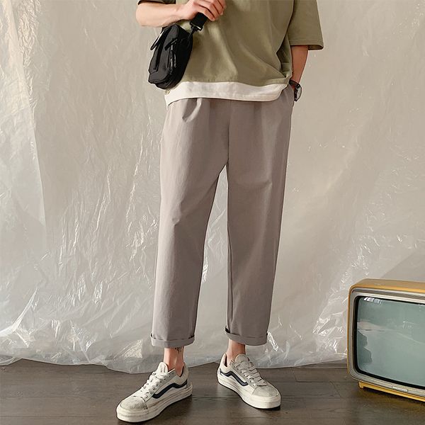 summer new harem pants men's slim fashion solid color casual nine pants man streetwear trend wild hip hop joggers sweatpants, Black
summer new harem pants men's slim fashion solid color casual nine pants man streetwear trend wild hip hop joggers sweatpants, Black