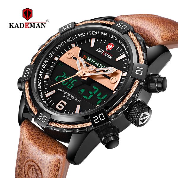 2019 new sport watch men waterproof led display wristwatch brand kademan digital watches army man relogio masculino, Slivery;brown
2019 new sport watch men waterproof led display wristwatch brand kademan digital watches army man relogio masculino, Slivery;brown