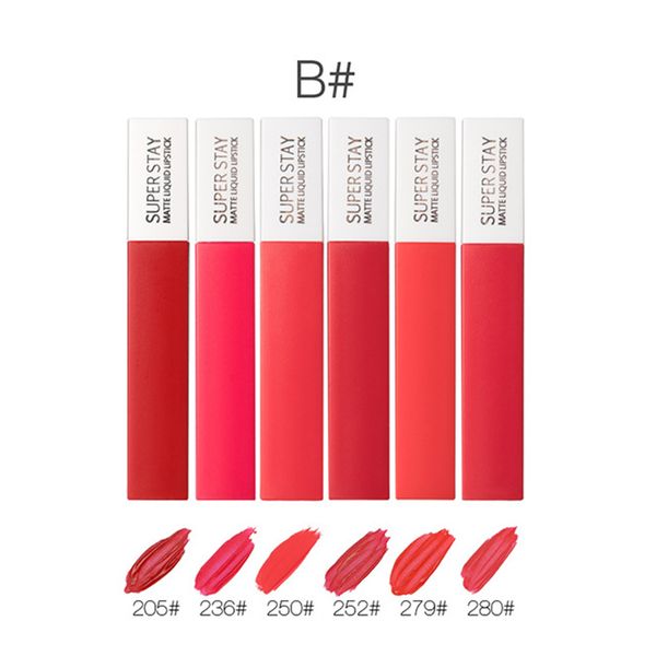 6pcs/set combination makeup lipstick moisturizing lip glaze lip gloss waterproof cosmetic long lasting non-stick cup matte
6pcs/set combination makeup lipstick moisturizing lip glaze lip gloss waterproof cosmetic long lasting non-stick cup matte