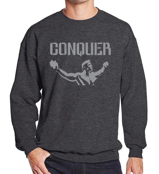 new men's sportswear 2019 spring winter hoody fleece arnold quote conquer pose lifting quality hoodies sweatshirt brand fitness, Black
new men's sportswear 2019 spring winter hoody fleece arnold quote conquer pose lifting quality hoodies sweatshirt brand fitness, Black