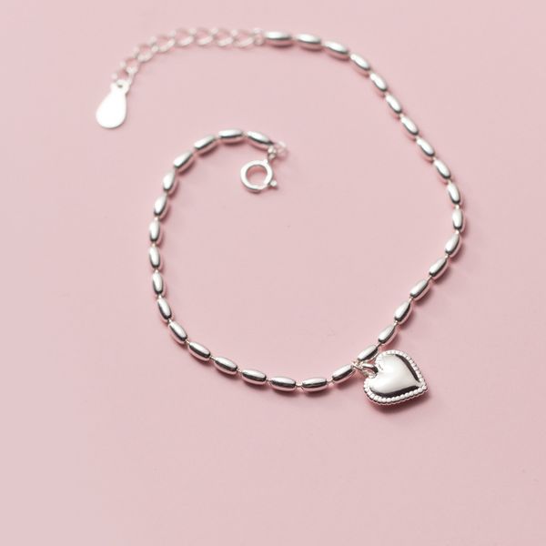 925 sterling silver fashion retro style cute sweet heart shape bracelet korean fashion jewelry for women girls lady gift, Golden;silver
925 sterling silver fashion retro style cute sweet heart shape bracelet korean fashion jewelry for women girls lady gift, Golden;silver