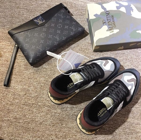luxury designer aa camouflage multicolor fabric napa sneakers leather men and women flat shoes luxury casual sneakers size 35-45, Black
luxury designer aa camouflage multicolor fabric napa sneakers leather men and women flat shoes luxury casual sneakers size 35-45, Black
