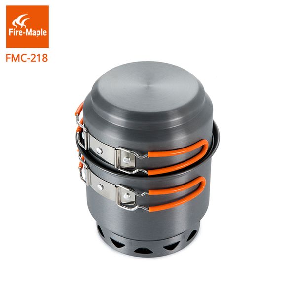 fire maple cooking cookware camping pots set outdoor camping foldable heat exchanger aluminum alloy for 2-3 persons fmc-218
fire maple cooking cookware camping pots set outdoor camping foldable heat exchanger aluminum alloy for 2-3 persons fmc-218