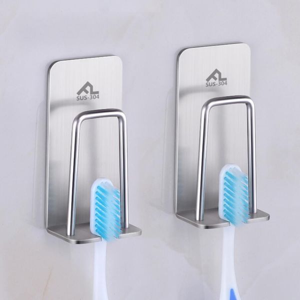 304 stainless steel toothbrush holder hook hole - suction mouthwash cup household electric
304 stainless steel toothbrush holder hook hole - suction mouthwash cup household electric