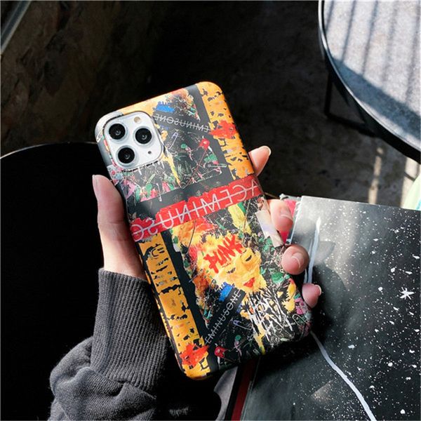 luxury designer for iphone 11 pro max case fashion graffiti brand painting soft silicone cases for iphone x xr xs max 7 8 plus cover
luxury designer for iphone 11 pro max case fashion graffiti brand painting soft silicone cases for iphone x xr xs max 7 8 plus cover