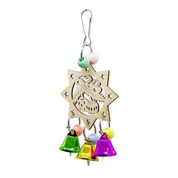 parrot toys bird toys stars small bell hanging and gnawing christmas new year festival decoration cage decoration
parrot toys bird toys stars small bell hanging and gnawing christmas new year festival decoration cage decoration