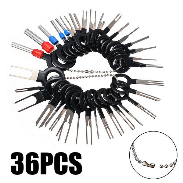 36pcs carterminal removal electrical wiring crimp connector pin extractor puller release pin carterminal repair hand tools
36pcs carterminal removal electrical wiring crimp connector pin extractor puller release pin carterminal repair hand tools