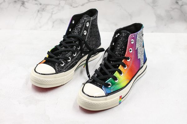 chuck 70s hi pride rainbow stonewall riots 1970s canvas skate shoes classic 1970 designer shoes skateboard star casual sneakers size 44, Black
chuck 70s hi pride rainbow stonewall riots 1970s canvas skate shoes classic 1970 designer shoes skateboard star casual sneakers size 44, Black