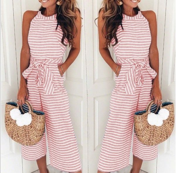 rompers bow tie рукава полосатой wide leg комбинезоны летней опоясанная игровой одежда брюки для женской одежды, Black;white
rompers bow tie рукава полосатой wide leg комбинезоны летней опоясанная игровой одежда брюки для женской одежды, Black;white