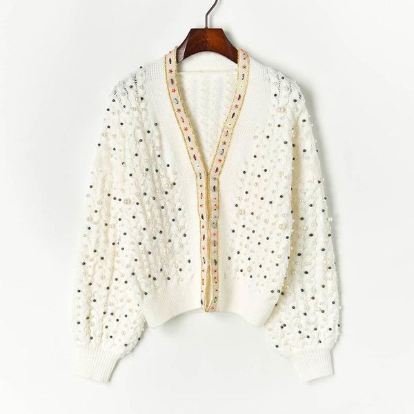 n14 2019 autumn white colorblock knitted beaded patchwork cardigans sweater long sleeve v neck fashion sweaters x1910cas91034, White;black
n14 2019 autumn white colorblock knitted beaded patchwork cardigans sweater long sleeve v neck fashion sweaters x1910cas91034, White;black