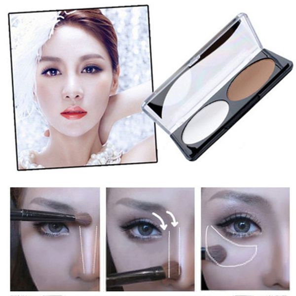 2 color highlighter repairing bronzer face concealer palette contour pallet makeup brighten cosmetic
2 color highlighter repairing bronzer face concealer palette contour pallet makeup brighten cosmetic